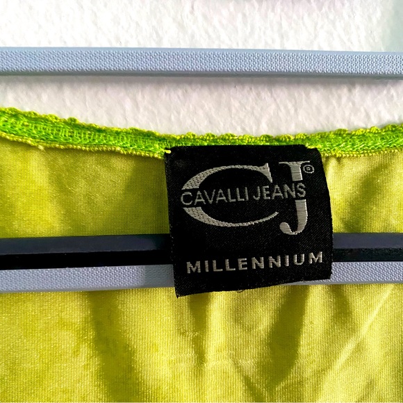 ROBERTO CAVALLI (CJ) JEANS MILLENNIUM TOP, SIZE M - Picture 8 of 8